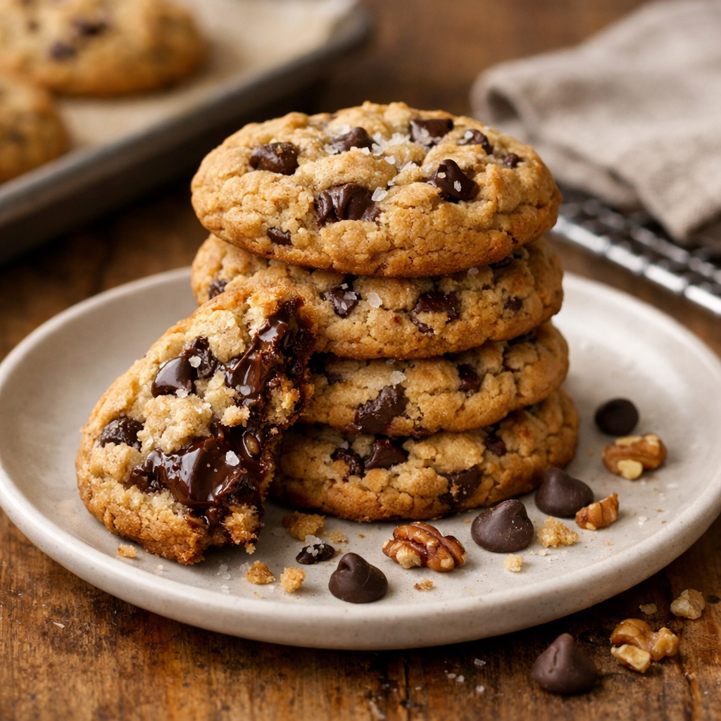 Chocolate Chip Cookies, Soft in the Middle