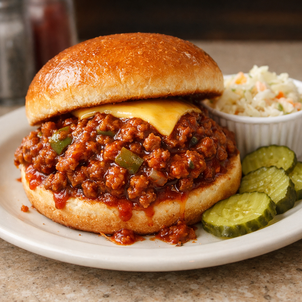 Sloppy Joes the Cafeteria Favorite