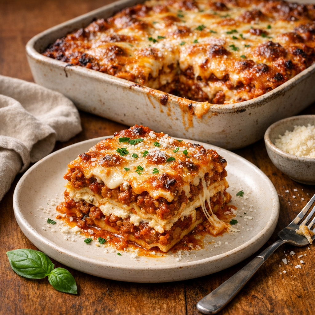 Slow-Baked Lasagna That Fills the House